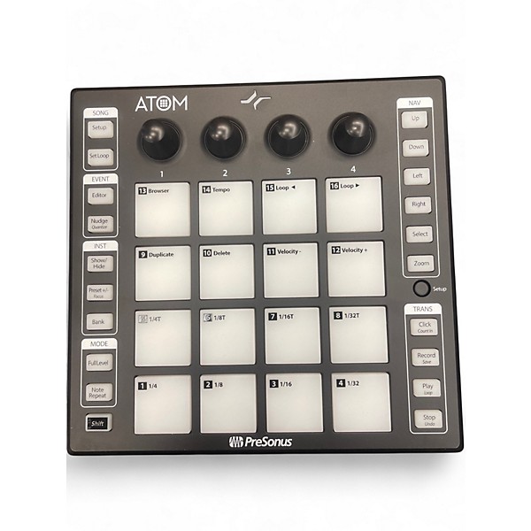 PreSonus ATOM MIDI パッド Amazon.com: PreSonus ATOM Production & Performance Midi Pad