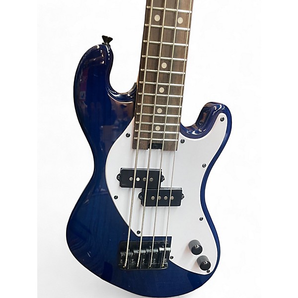 Used Kala U-Bass Mini Blue Electric Bass Guitar