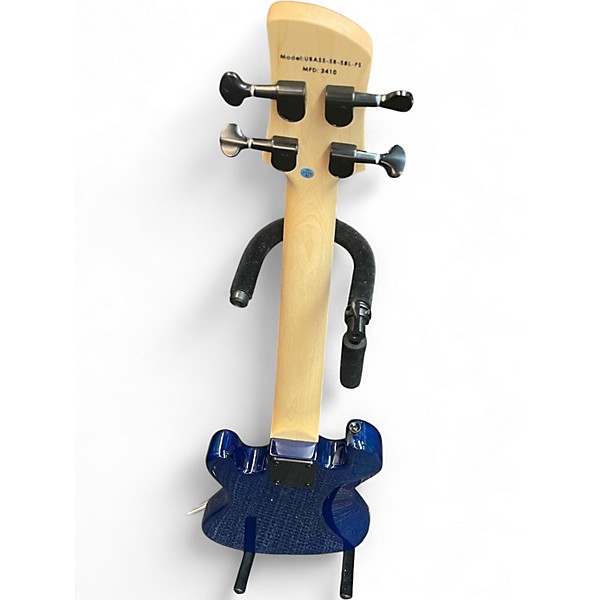 Used Kala U-Bass Mini Blue Electric Bass Guitar
