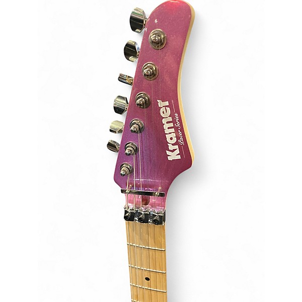 Used Kramer Pacer Classic Purple Solid Body Electric Guitar