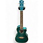 Used Luna DOLPHIN CONCERT Trans Blue Ukulele thumbnail