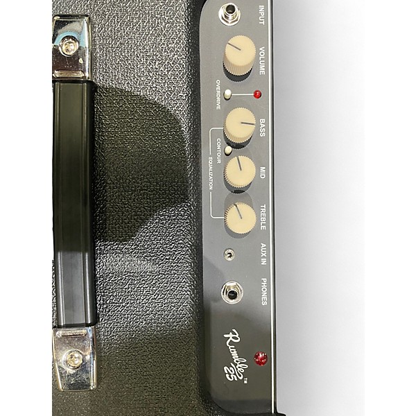 Used Fender Rumble 25 25W 1x8 Bass Combo Amp