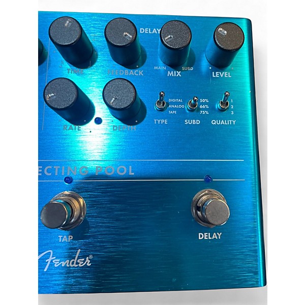 Used Fender REFLECTING POOL Effect Pedal