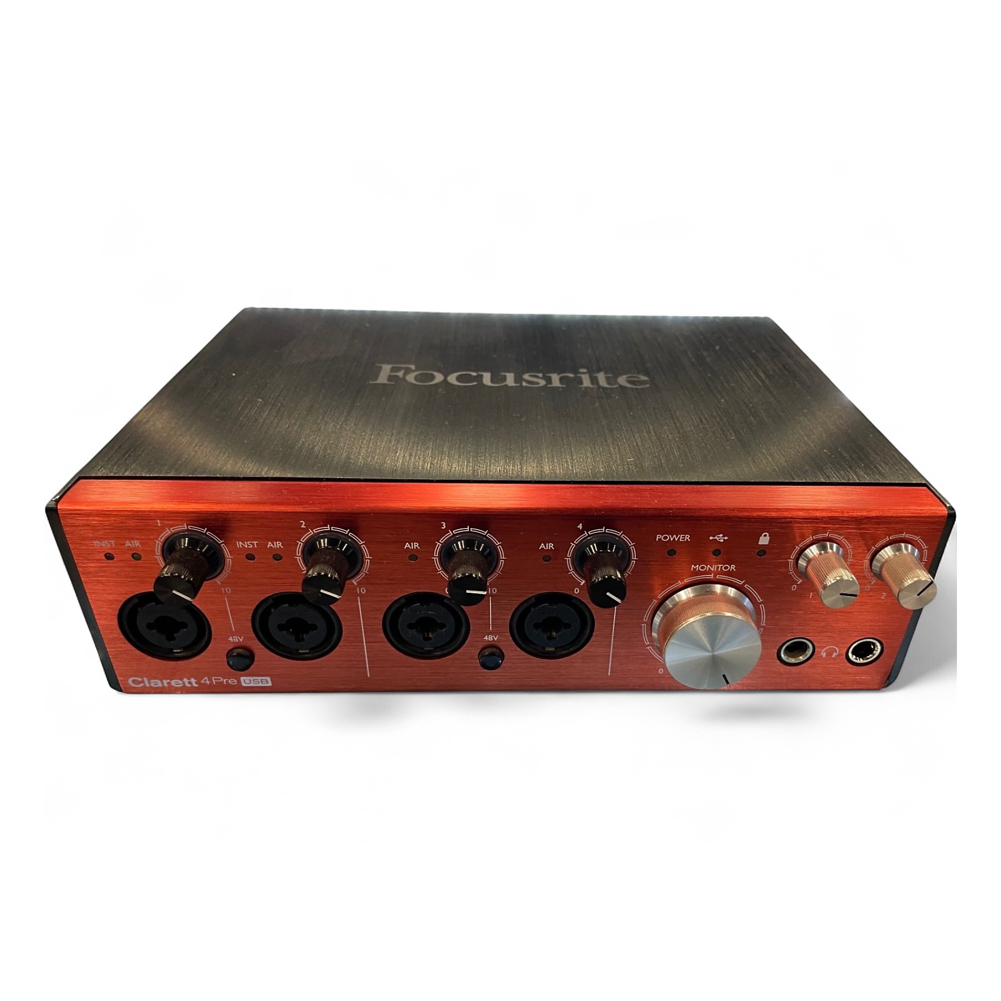 Focusrite　Clarett 4pre　USB Used Focusrite Clarett 4Pre USB Audio Interface | Guitar Center