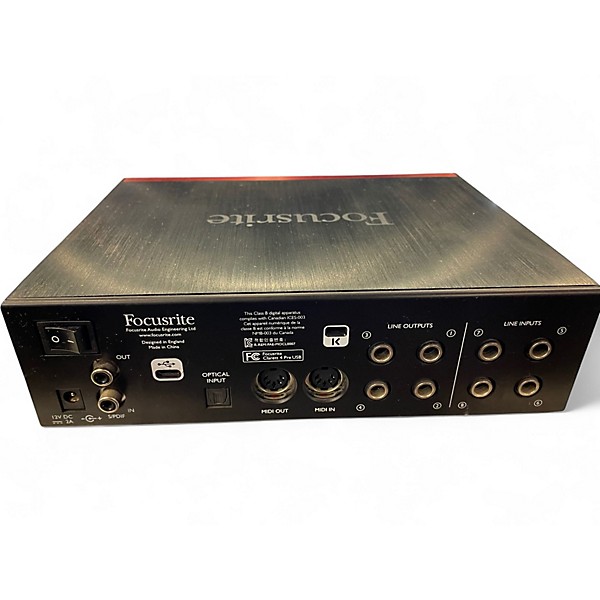 Used Focusrite Clarett 4Pre USB Audio Interface | Guitar Center