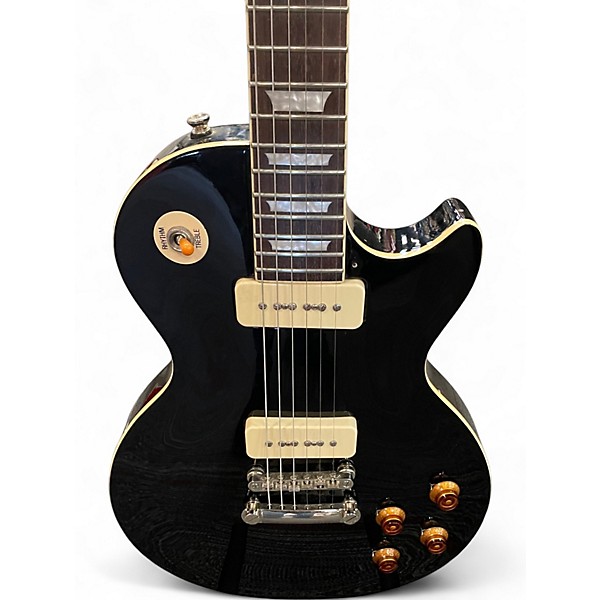 Used Epiphone 2014 56 P90 PRO Black Solid Body Electric Guitar