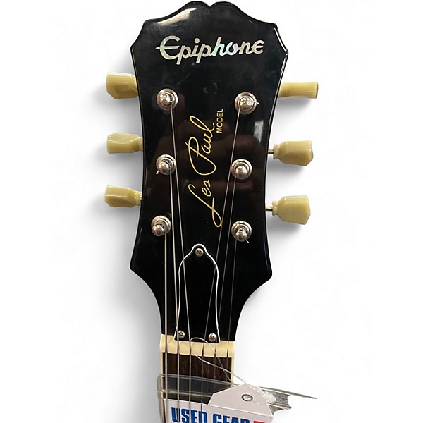 Used Epiphone 2014 56 P90 PRO Black Solid Body Electric Guitar