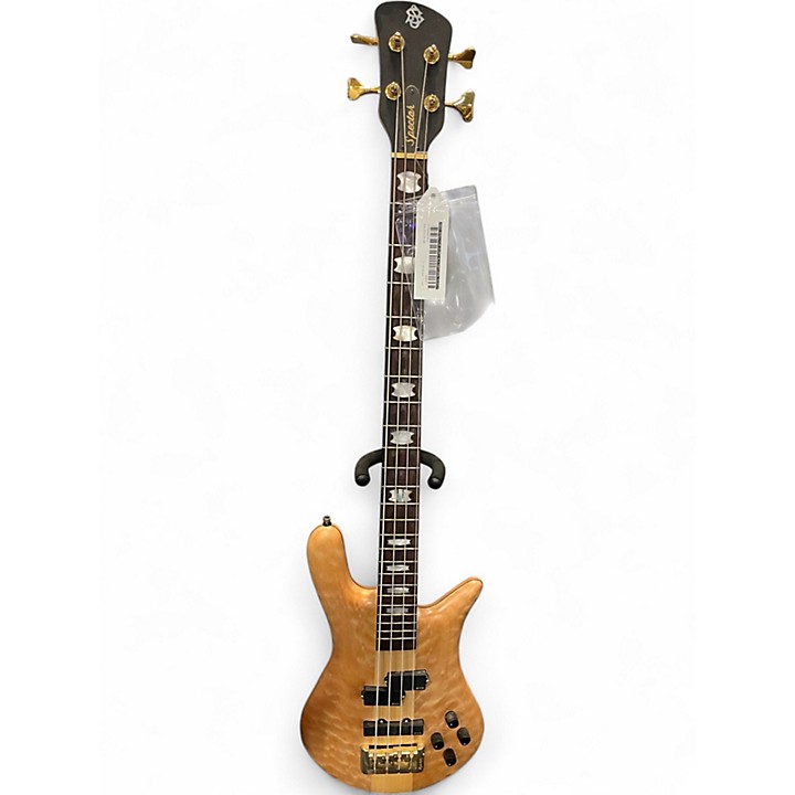 Used Spector Euro 4LX Natural Electric Bass Guitar Natural