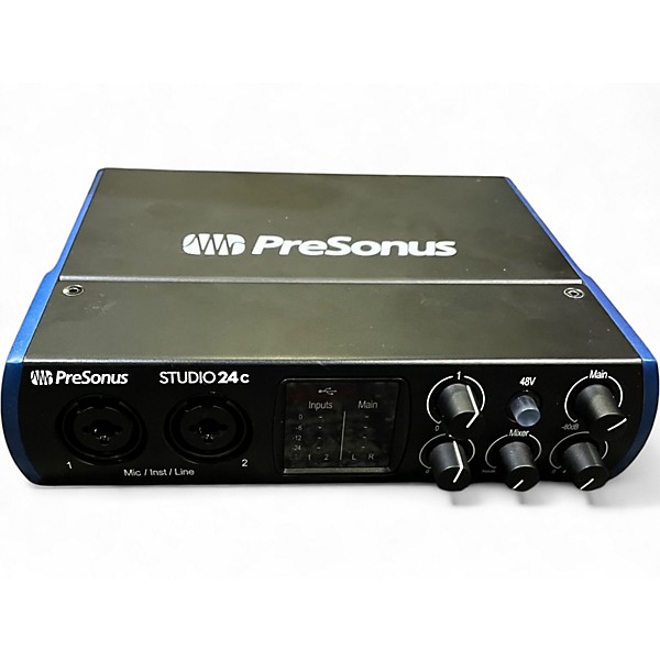 Used PreSonus STUDIO 24C Audio Interface