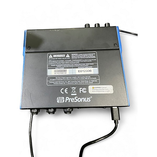 Used PreSonus STUDIO 24C Audio Interface