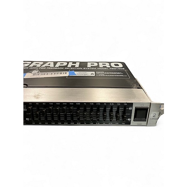 Used Behringer FBQ1502 with Feedback Detection Equalizer