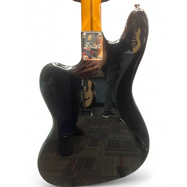 Used Squier Classic Vibe Bass VI Black Electric Bass Guitar