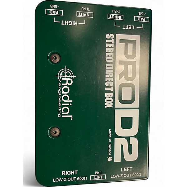 Used Radial Engineering ProD2 Sound Package