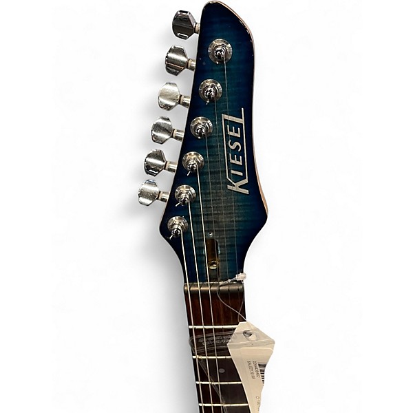 Used Kiesel THEOS Blue Burst Solid Body Electric Guitar