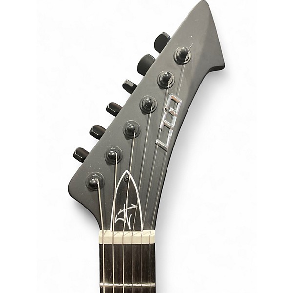 Used ESP LTD James Hetfield Snakebyte matte black Solid Body Electric Guitar