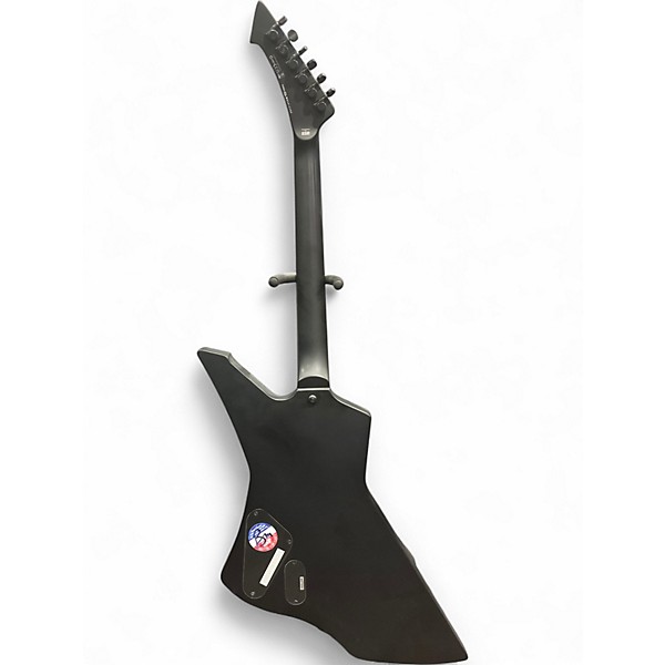 Used ESP LTD James Hetfield Snakebyte matte black Solid Body Electric Guitar