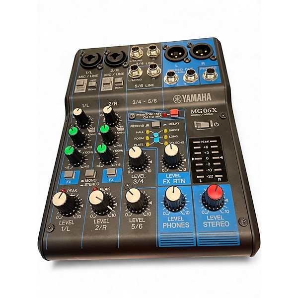 Used Yamaha MG06X Unpowered Mixer