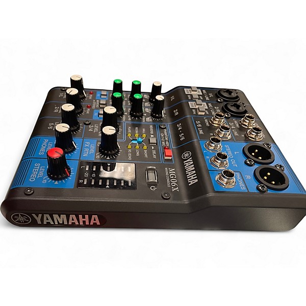 Used Yamaha MG06X Unpowered Mixer