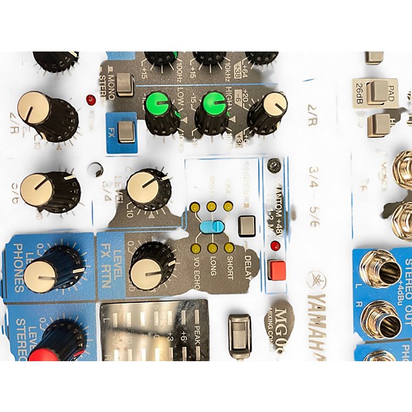 Used Yamaha MG06X Unpowered Mixer