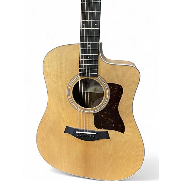 Used Taylor 210CE Natural Acoustic Electric Guitar