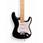 Used Squier Standard Stratocaster Black Solid Body Electric Guitar