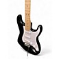 Used Squier Standard Stratocaster Black Solid Body Electric Guitar