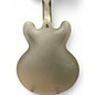 Vintage 1990s Epiphone RIVIERA SF Silver Sparkle Hollow Body Electric Guitar