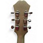 Vintage 1990s Epiphone RIVIERA SF Silver Sparkle Hollow Body Electric Guitar