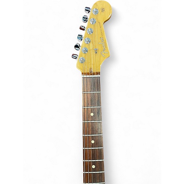 Used 2013 Fender American Standard Stratocaster Black Solid Body Electric Guitar