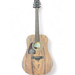 Used Ibanez AW54L Natural Acoustic Guitar