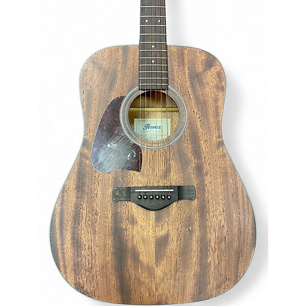 Used Ibanez AW54L Natural Acoustic Guitar