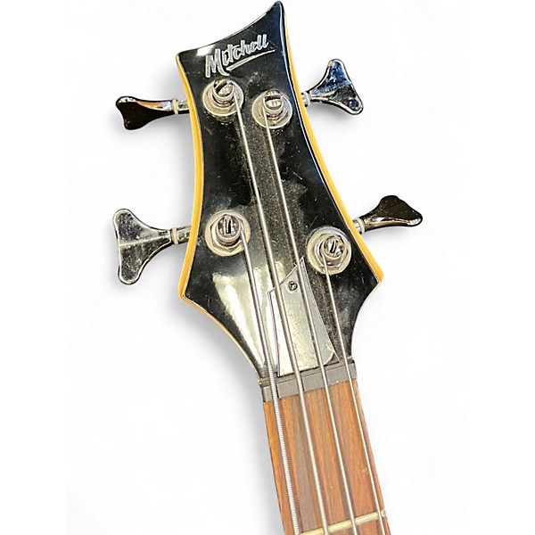 Used Mitchell MB200 Black Electric Bass Guitar