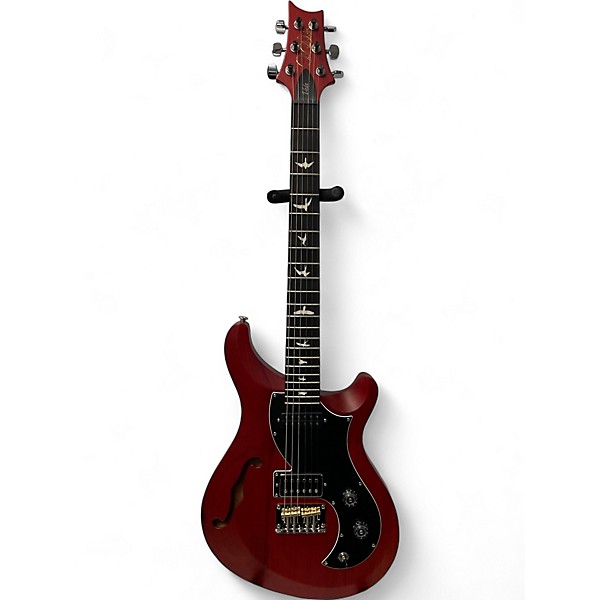 Used 2024 PRS S2 Vela Red Hollow Body Electric Guitar