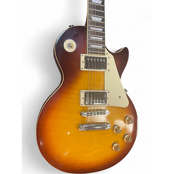 Used Epiphone 1959 Les Paul Standard Outfit Sunburst Solid Body Electric Guitar