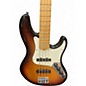 Used Fender American Deluxe Jazz Bass Sunburst Electric Bass Guitar