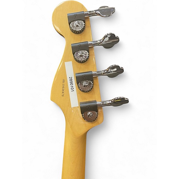 Used Fender American Deluxe Jazz Bass Sunburst Electric Bass Guitar