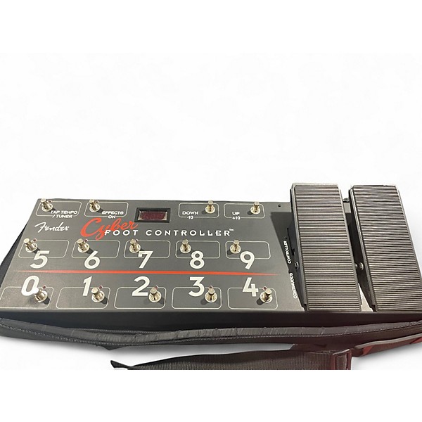 Used Fender Cyber foot controller Pedal Board