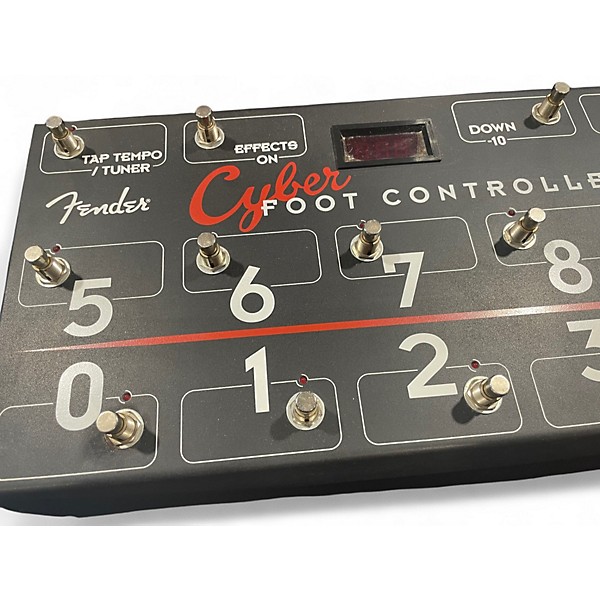 Used Fender Cyber foot controller Pedal Board