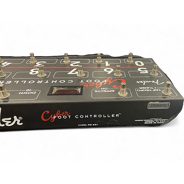 Used Fender Cyber foot controller Pedal Board
