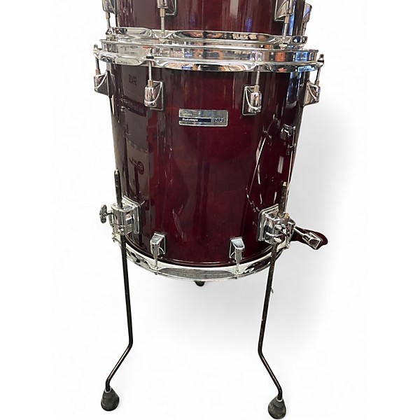 Used Taye 4 Piece STUDIO MAPLE 4 PIECE WINE RED Drum Kit