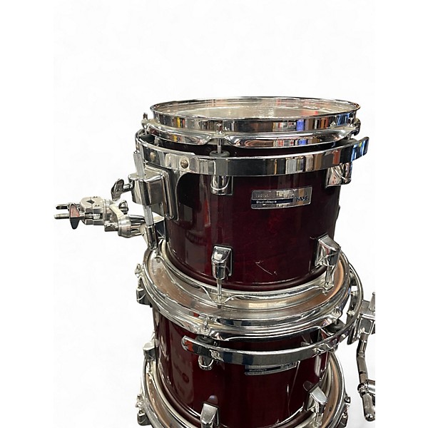 Used Taye 4 Piece STUDIO MAPLE 4 PIECE WINE RED Drum Kit