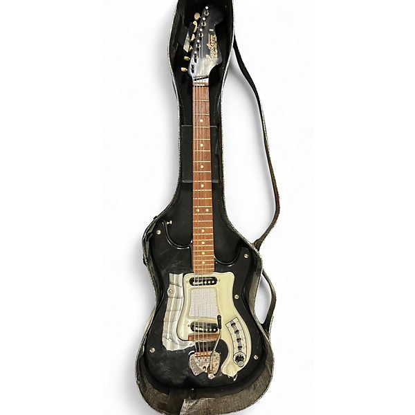 Used 1960s Hagstrom I Black Solid Body Electric Guitar