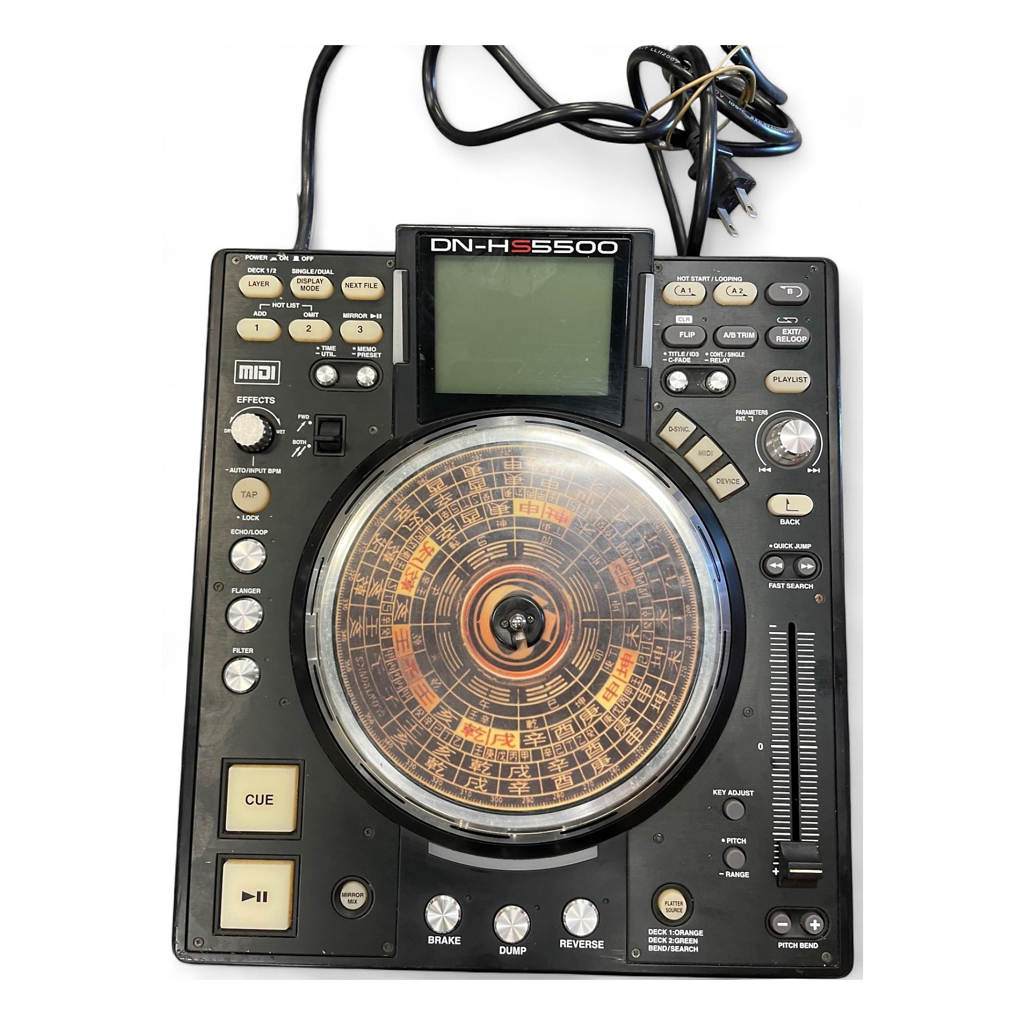 さらに最終値下げ。DENON DN-HS5500 Denon DN-HS5500 DJ Controller Turntable Dual Deck Media