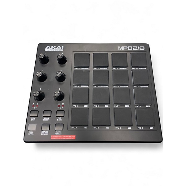 Used Akai Professional MPD218 MIDI Controller