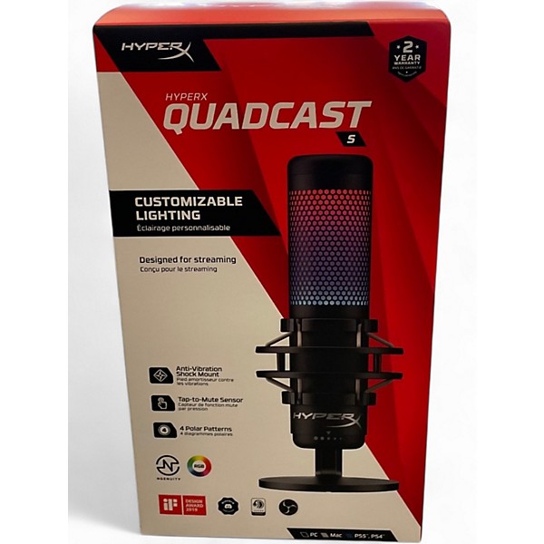 Used Hyper X  QuadCast USB Microphone