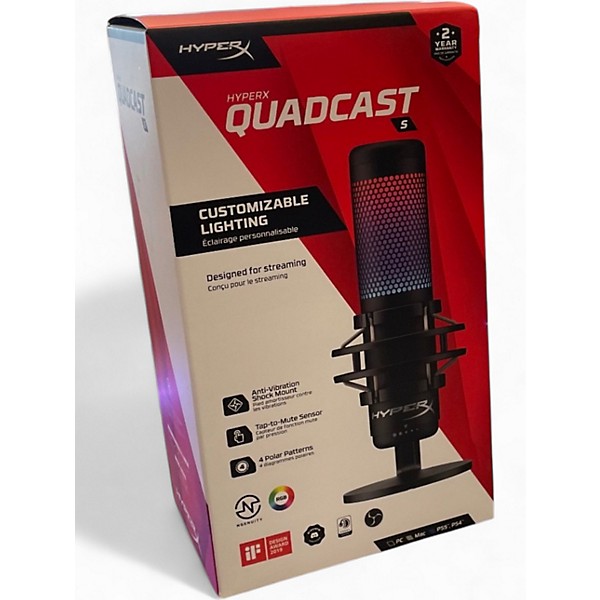 Used Hyper X  QUADCAST USB Microphone