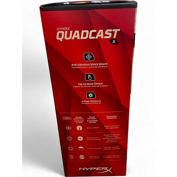 Used Hyper X  QUADCAST USB Microphone