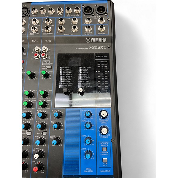 Used Yamaha MG16XU Unpowered Mixer