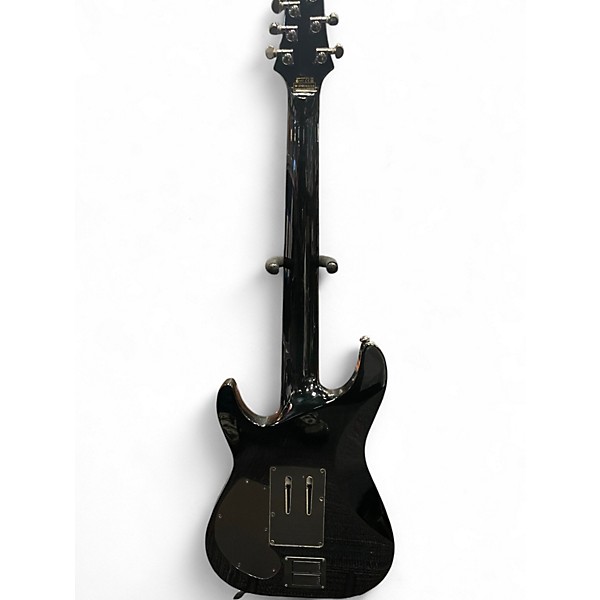 Used Schecter Guitar Research Hellraiser FrS Black Solid Body Electric Guitar
