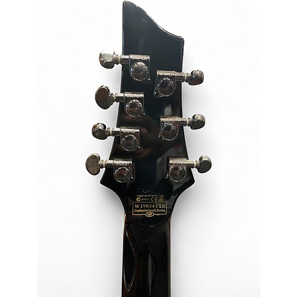 Used Schecter Guitar Research Hellraiser FrS Black Solid Body Electric Guitar